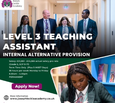 LEVEL 3 TEACHING ASSISTANT – INTERNAL ALTERNATIVE PROVISION